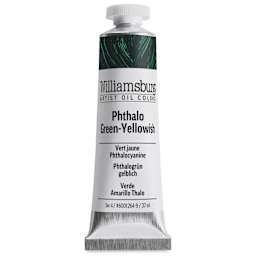 Williamsburg Handmade Oil Paint - Phthalo Green Yellowish, 37 ml tube
