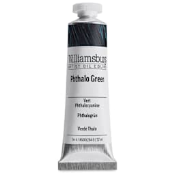 Williamsburg Handmade Oil Paint - Phthalo Green, 37 ml tube