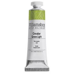 Williamsburg Handmade Oil Paints - Cinnabar Green Light, 37 ml tube
