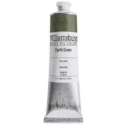 Williamsburg Handmade Oil Paint - Earth Green, 150 ml tube