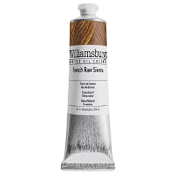 Williamsburg Handmade Oil Paint - French Raw Sienna, 150 ml tube