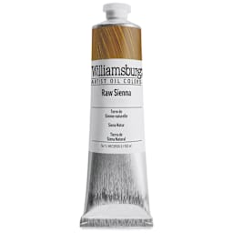 Williamsburg Handmade Oil Paint - Raw Sienna, 150 ml tube