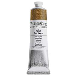 Williamsburg Handmade Oil Paint - Italian Raw Sienna, 150 ml tube