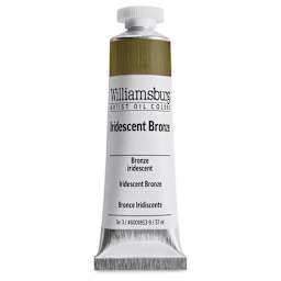 Williamsburg Handmade Oil Paint - Iridescent Bronze, 37 ml tube