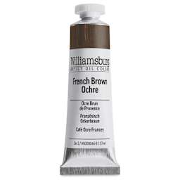 Williamsburg Handmade Oil Paint - French Brown Ochre, 37 ml tube