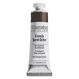 Williamsburg Handmade Oil Paint - French Burnt Ochre, 37 ml tube