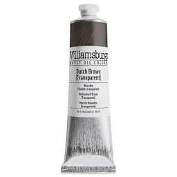 Williamsburg Handmade Oil Paint - Dutch Brown (Transparent), 150 ml tube