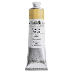 Williamsburg Handmade Oil Paint - Iridescent Pale Gold,  150 ml tube