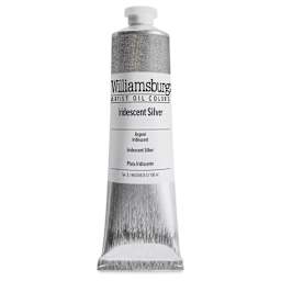 Williamsburg Handmade Oil Paint - Iridescent Silver, 150 ml tube