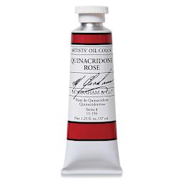 M. Graham Artists' Oil Color - Quinacridone Rose, 37 ml tube