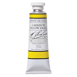 M. Graham Artists' Oil Color - Cadmium Yellow Light, 37 ml tube