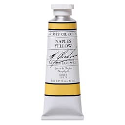 M. Graham Artists' Oil Color - Naples Yellow, 37 ml tube