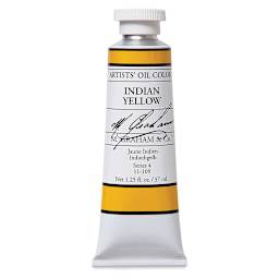 M. Graham Artists' Oil Color - Indian Yellow, 37 ml tube
