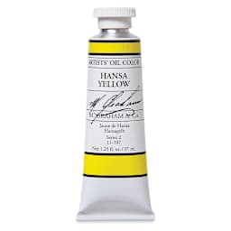 M. Graham Artists' Oil Color - Hansa Yellow, 37 ml tube