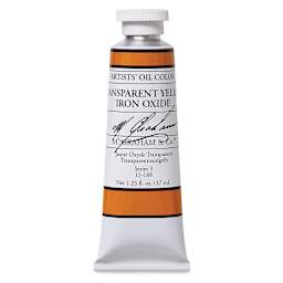 M. Graham Artists' Oil Color - Transparent Yellow Oxide, 37 ml tube