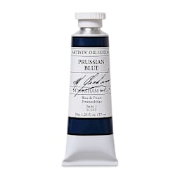 M. Graham Artists' Oil Color - Prussian Blue, 37 ml tube