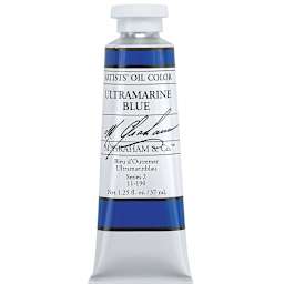 M. Graham Artists' Oil Color - Ultramarine Blue, 37 ml tube
