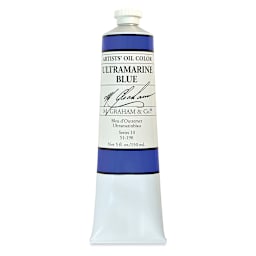 M. Graham Artists' Oil Color - Ultramarine Blue, 148 ml tube