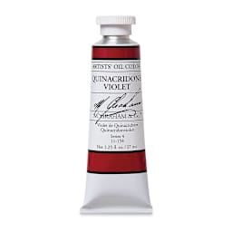 M. Graham Artists' Oil Color - Quinacridone Violet, 37 ml tube