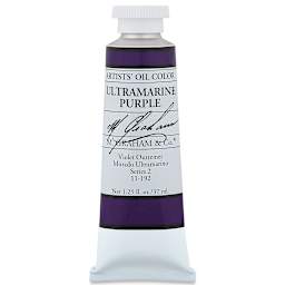M. Graham Artists' Oil Color - Ultramarine Purple, 37 ml tube