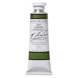 M. Graham Artists' Oil Color - Sap Green Permanent, 37 ml tube