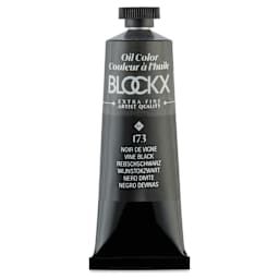 Blockx Artist Oil Color - Vine Black, 35 ml tube