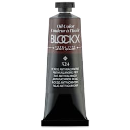 Blockx Artist Oil Color - Anthraquinone Red, 35 ml tube