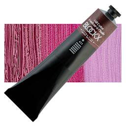 Blockx Artist Oil Color - Magenta, 200 ml tube and swatch