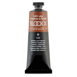 Blockx Artist Oil Color - Pyrrolo Vermilion, 35 ml tube