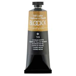 Blockx Artist Oil Color - Cadmium Yellow Medium, 35 ml tube