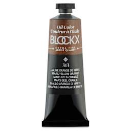 Blockx Artist Oil Color - Mars Yellow Orange, 35 ml tube