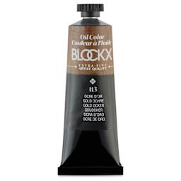 Blockx Artist Oil Color - Gold Ochre, 35 ml tube