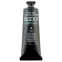 Blockx Artist Oil Color - Blockx Green, 35 ml tube