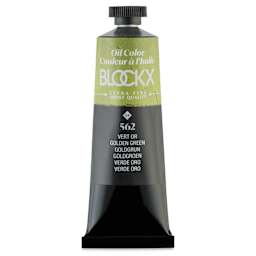 Blockx Artist Oil Color - Golden Green, 35 ml tube