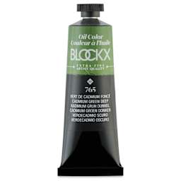Blockx Artist Oil Color - Cadmium Green Deep, 35 ml tube