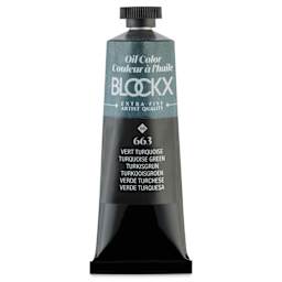 Blockx Artist Oil Color - Turquoise Green, 35 ml tube