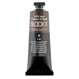 Blockx Artist Oil Color - Burnt Sienna Light, 35 ml tube