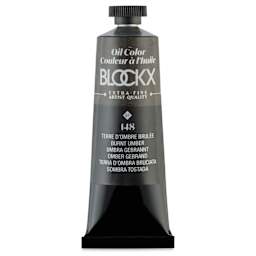 Blockx Artist Oil Color - Burnt Umber, 35 ml tube