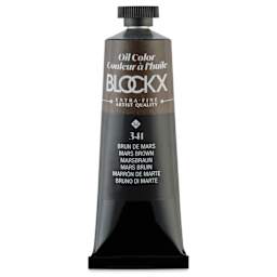 Blockx Artist Oil Color - Mars Brown, 35 ml tube