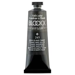 Blockx Artist Oil Color - Transparent Mars Brown, 35 ml tube
