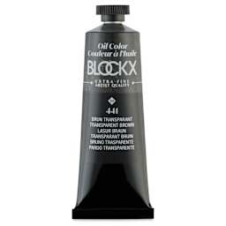Blockx Artist Oil Color - Transparent Brown, 35 ml tube