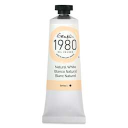 Gamblin 1980 Oils - Natural White, 37 ml tube
