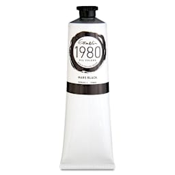 Gamblin 1980 Oils - Mars Black, 150 ml tube