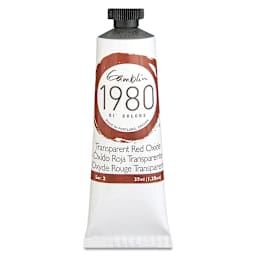 Gamblin 1980 Oils - Transparent Red Oxide 37 ml tube