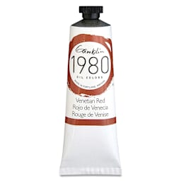 Gamblin 1980 Oils - Venetian Red, 37 ml tube