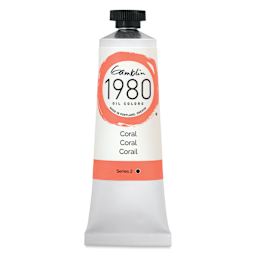 Gamblin 1980 Oils - Coral, 37 ml tube