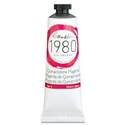 Gamblin 1980 Oils - Quinacridone Magenta, 37 ml tube