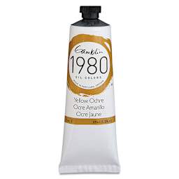 Gamblin 1980 Oils - Yellow Ochre, 37 ml tube