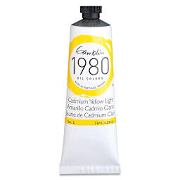 Gamblin 1980 Oils - Cadmium Yellow Light, 37 ml tube