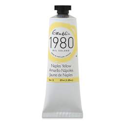 Gamblin 1980 Oils - Naples Yellow, 37 ml tube